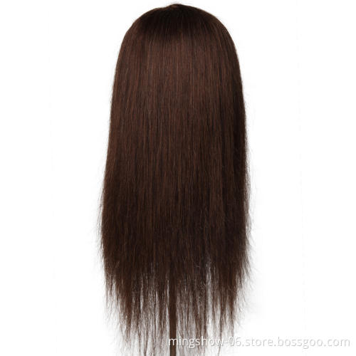 100 human hair training head for hairdressers mannequin head